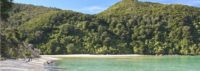 achorage bay Abel Tasman National Park, New Zealand